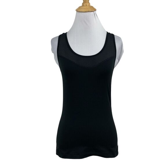 Nike Pro Tank Top Womens S Small Black Hypercool Dri Fit Mesh Panel Racerback - Picture 1 of 13